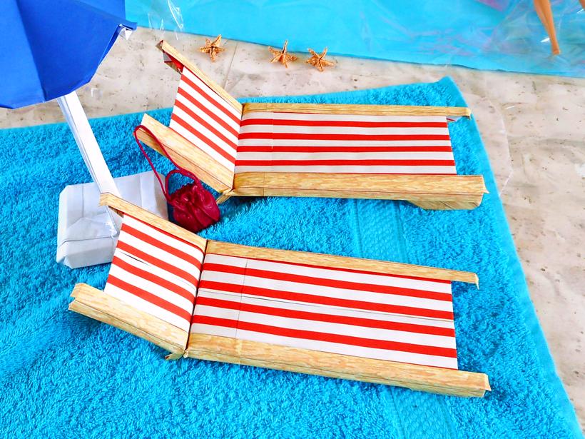 Origami Beach chairs