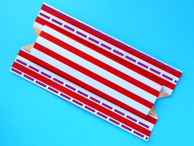 Origami strandstoel maken Origami strandstoel maken