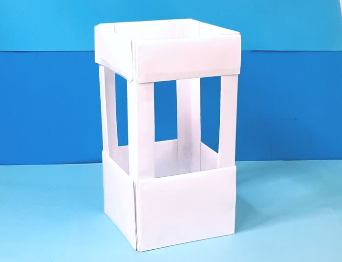 Miniatuur strandwacht toren maken