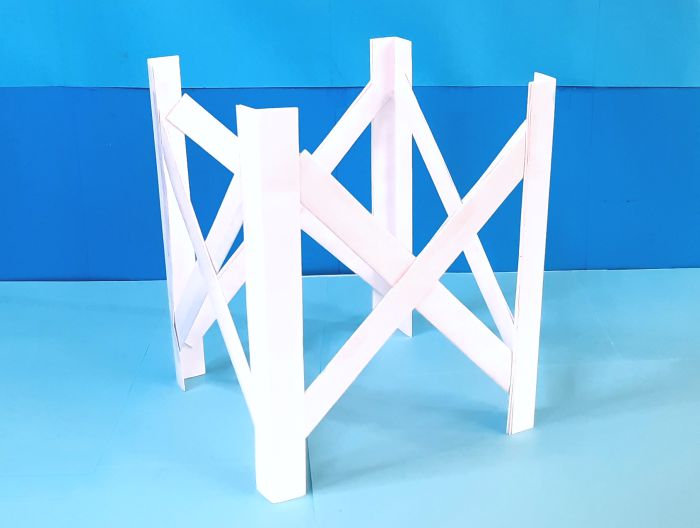 Miniatuur strandwacht toren maken
