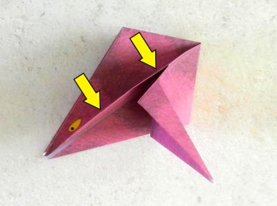 Origami Beast folding instructions