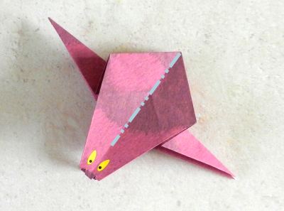 Origami Beast folding instructions