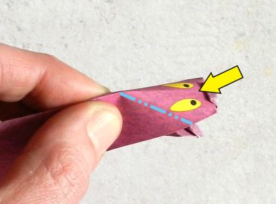 Origami Beast folding instructions