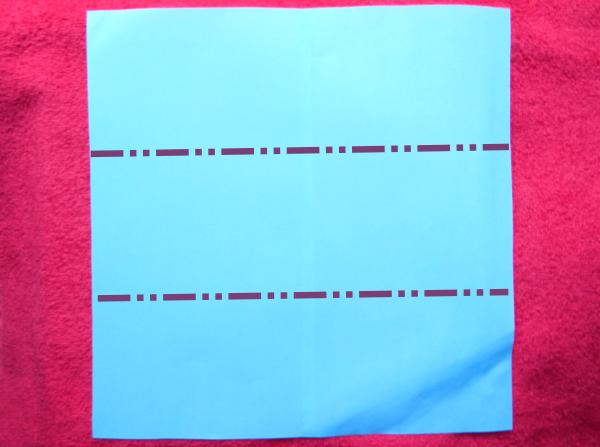 Fold an Origami bed Fold an Origami bed