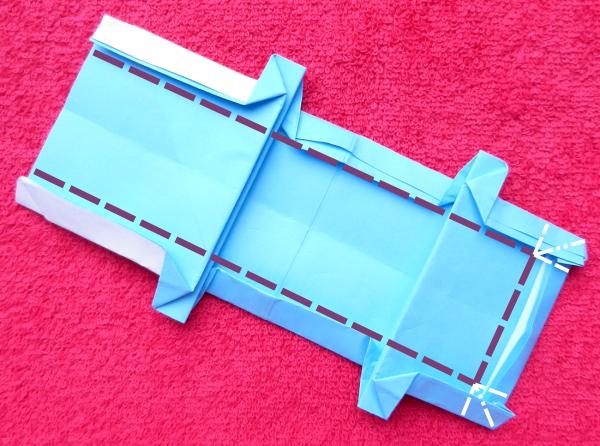 Fold an Origami bed Fold an Origami bed