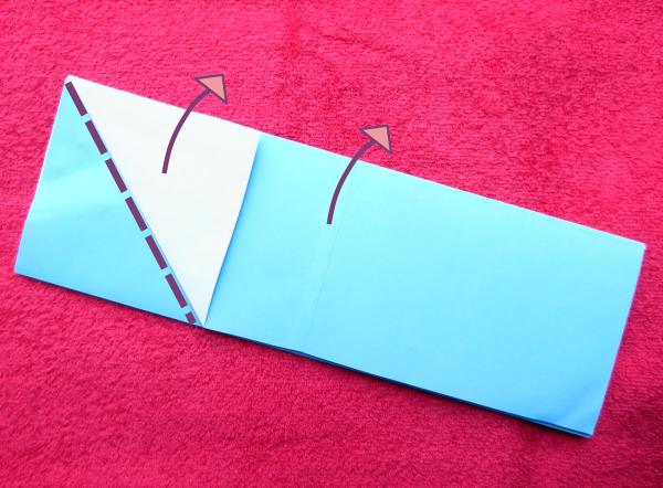 Fold an Origami bed Fold an Origami bed
