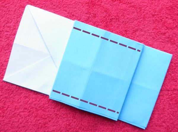 Fold an Origami bed Fold an Origami bed