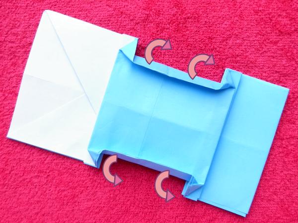 Fold an Origami bed Fold an Origami bed