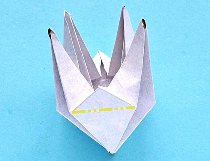 Origami Bij vouwen