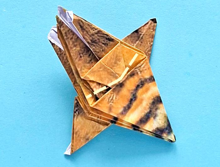Origami Bij vouwen