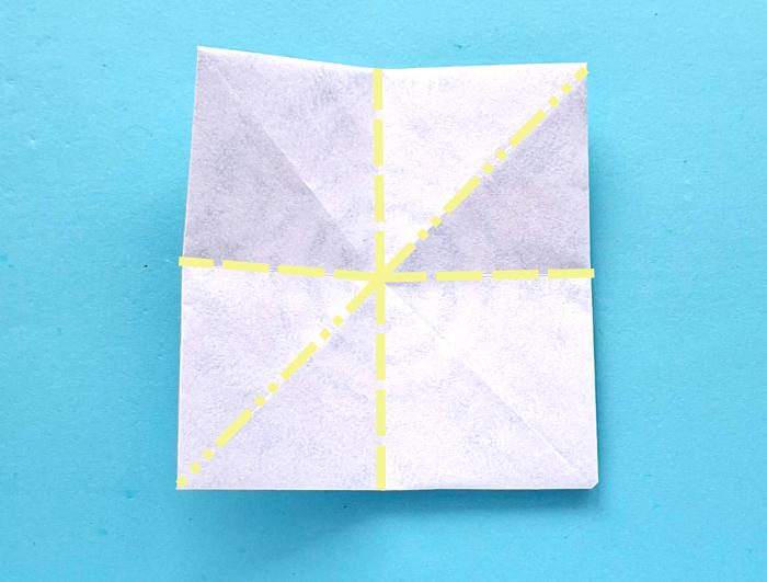 Origami Bij vouwen