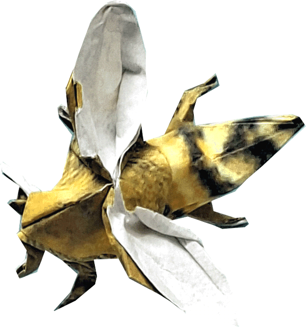 Origami bij