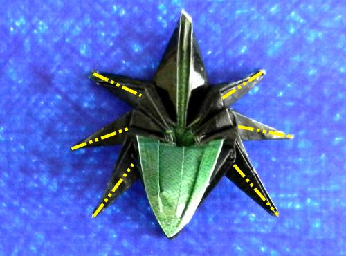 Fold an Origami Beetle