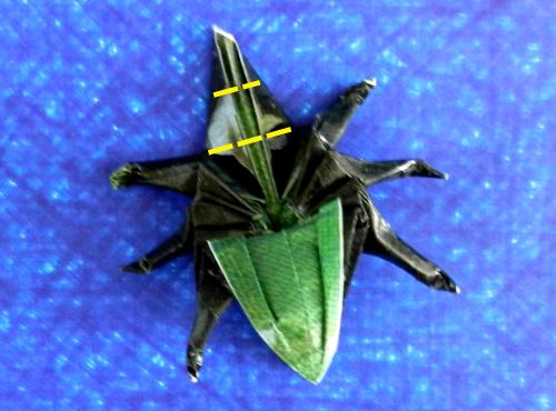 Fold an Origami Beetle