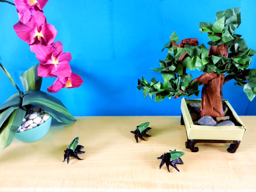 Origami Beetles