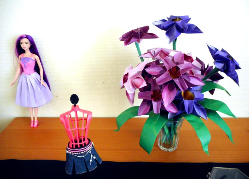 Origami Bellflowers