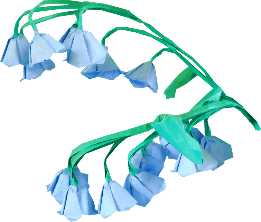 Origami Bell Flowers