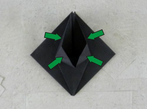 origami black cat folding diagrams