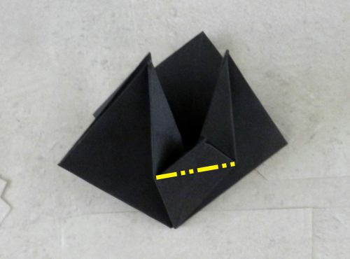 origami black cat folding diagrams