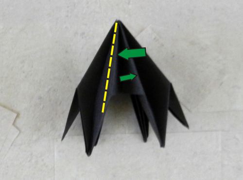 origami black cat folding diagrams