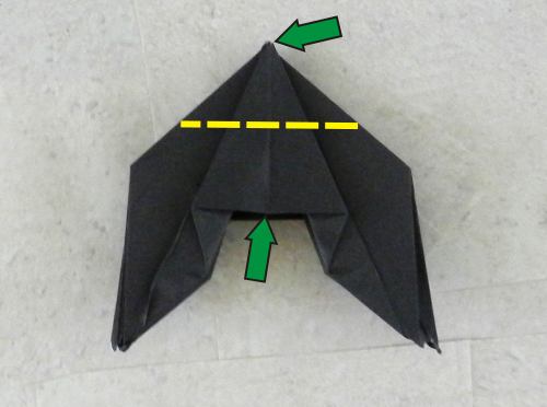 origami black cat folding diagrams