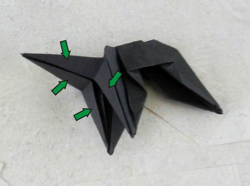 origami black cat folding diagrams