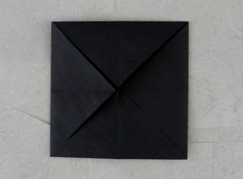 origami black cat folding diagrams