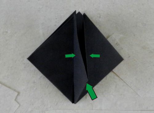 origami black cat folding diagrams