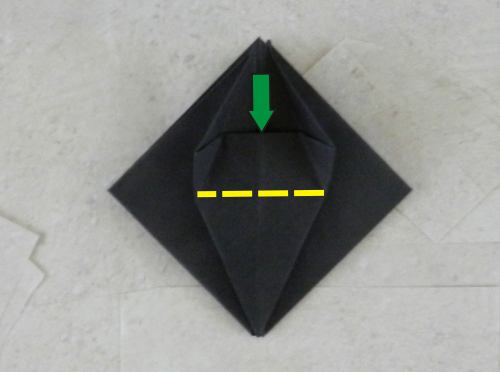 origami black cat folding diagrams