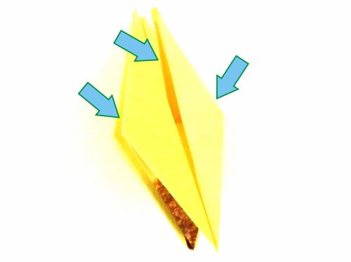 Fold paper Origami Black Eyed Susan flowers Fold paper Origami Black Eyed Susan flowers