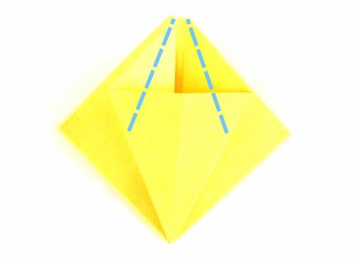 Fold paper Origami Black Eyed Susan flowers Fold paper Origami Black Eyed Susan flowers