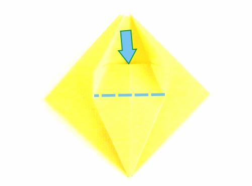 Fold paper Origami Black Eyed Susan flowers Fold paper Origami Black Eyed Susan flowers