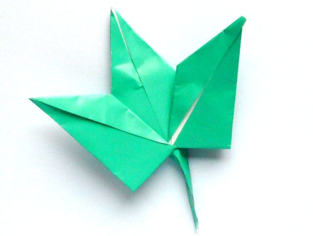 Origami Leaf