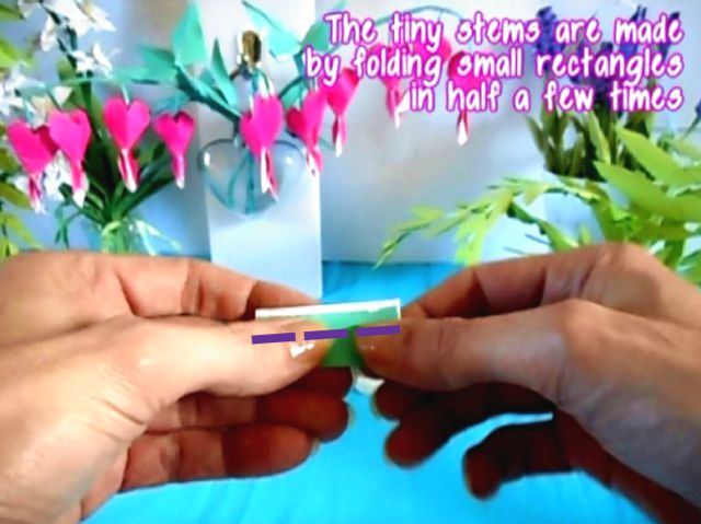 Make Origami Bleeding Hearts Make Origami Bleeding Hearts