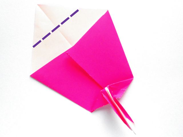 Make Origami Bleeding Hearts Make Origami Bleeding Hearts