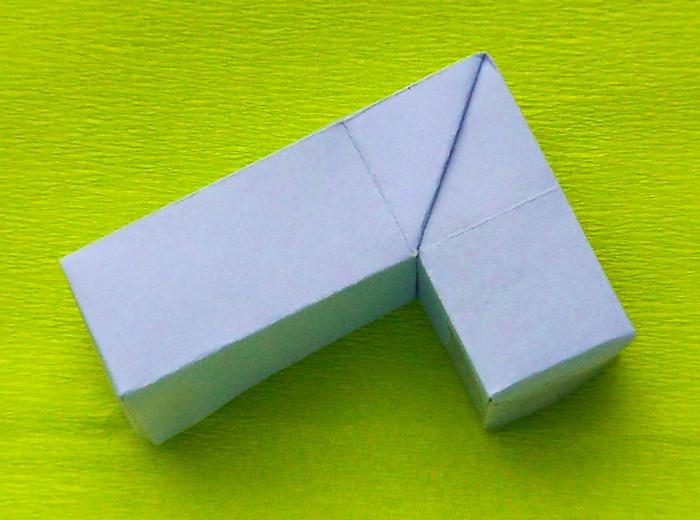 Origami blokje