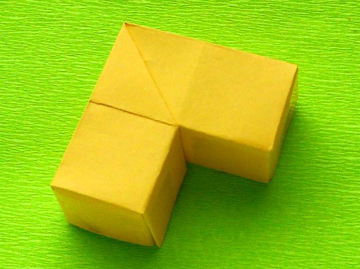 Origami blokje