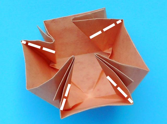 Make an Origami block town