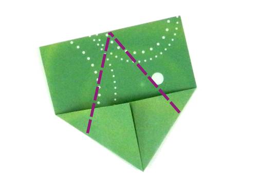 Folding an Origami Blueberry plant Folding an Origami Blueberry plant