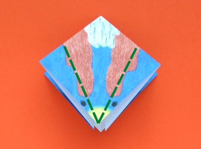 Origami Vogel vouwen Origami Vogel vouwen
