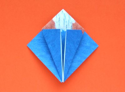 Origami Vogel vouwen