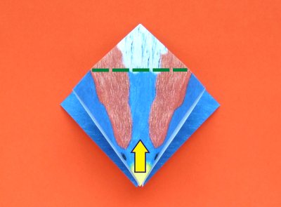 Origami Vogel vouwen Origami Vogel vouwen