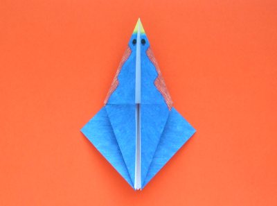 Origami Vogel vouwen Origami Vogel vouwen