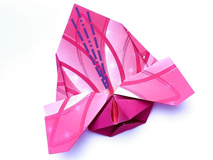 Fold Origami Blushing Hearts