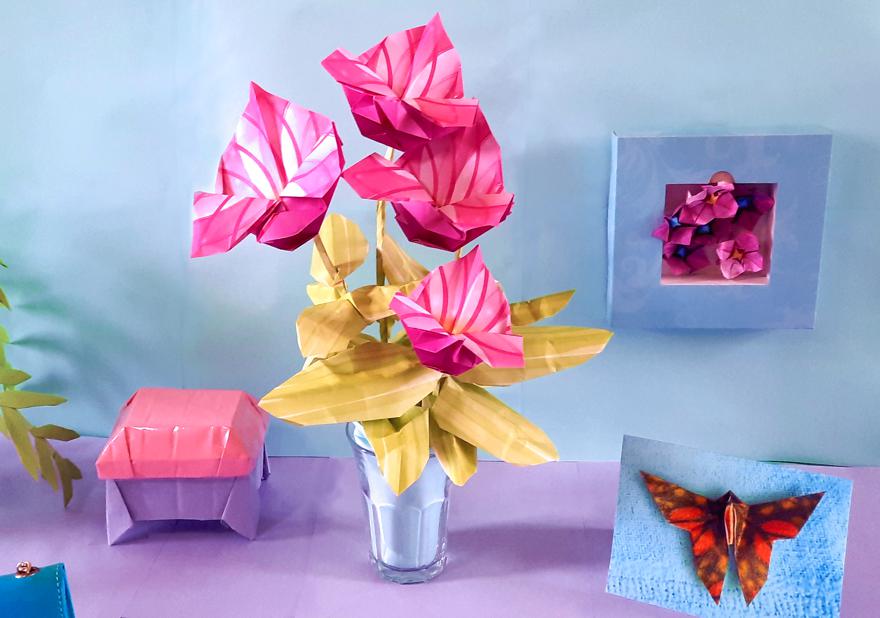 Origami Bloemen