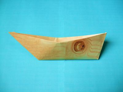 Origami boat