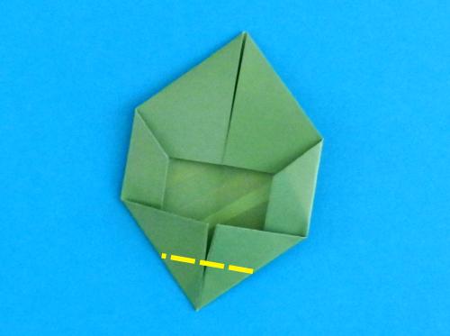 Bonsai Origami Bell Flower diagrams