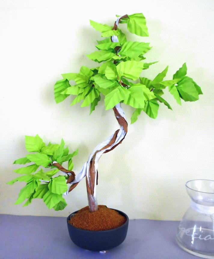 Origami Birch Tree Origami Birch Tree