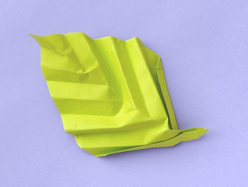 Origami Birch leaves Origami Birch leaves