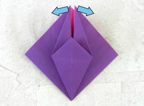 Bonsai Origami Fuchsia flower diagrams Bonsai Origami Fuchsia flower diagrams